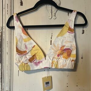 Charlie Holiday  Floral Print Women's Top